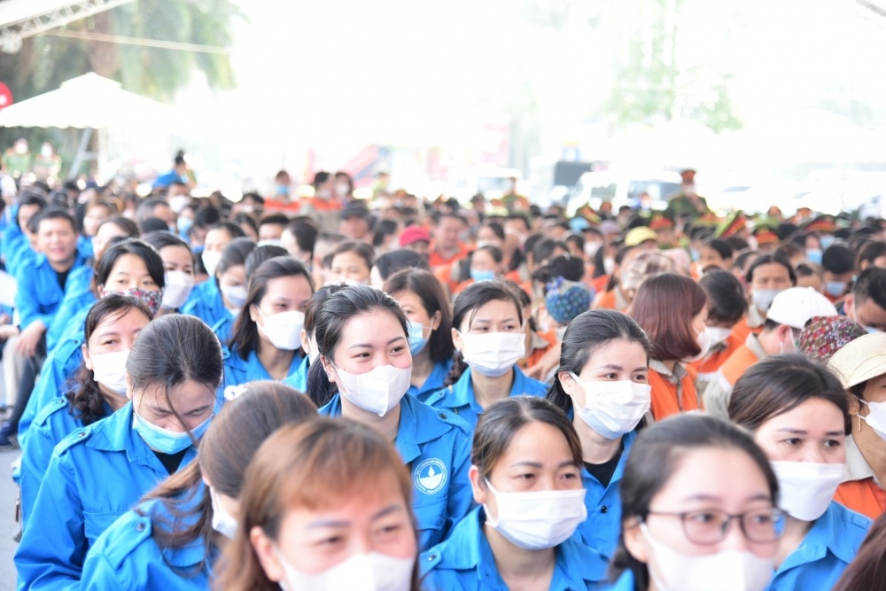 Hà Nội: Phát động Tháng hành động về ATVSLĐ và Tháng Công nhân năm 2023 Hà Nội: Phát động Tháng hành động về ATVSLĐ và Tháng Công nhân năm 2023