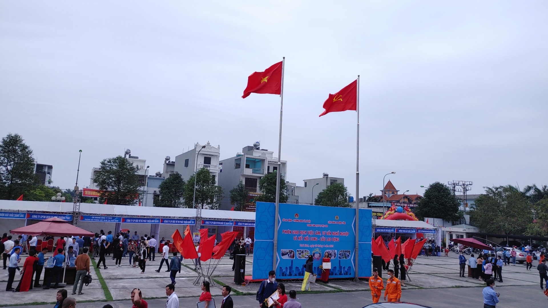 Thái Bình: Chào đón Tháng Công nhân thiết thực với Ngày hội việc làm Thái Bình: Chào đón Tháng Công nhân thiết thực với Ngày hội việc làm