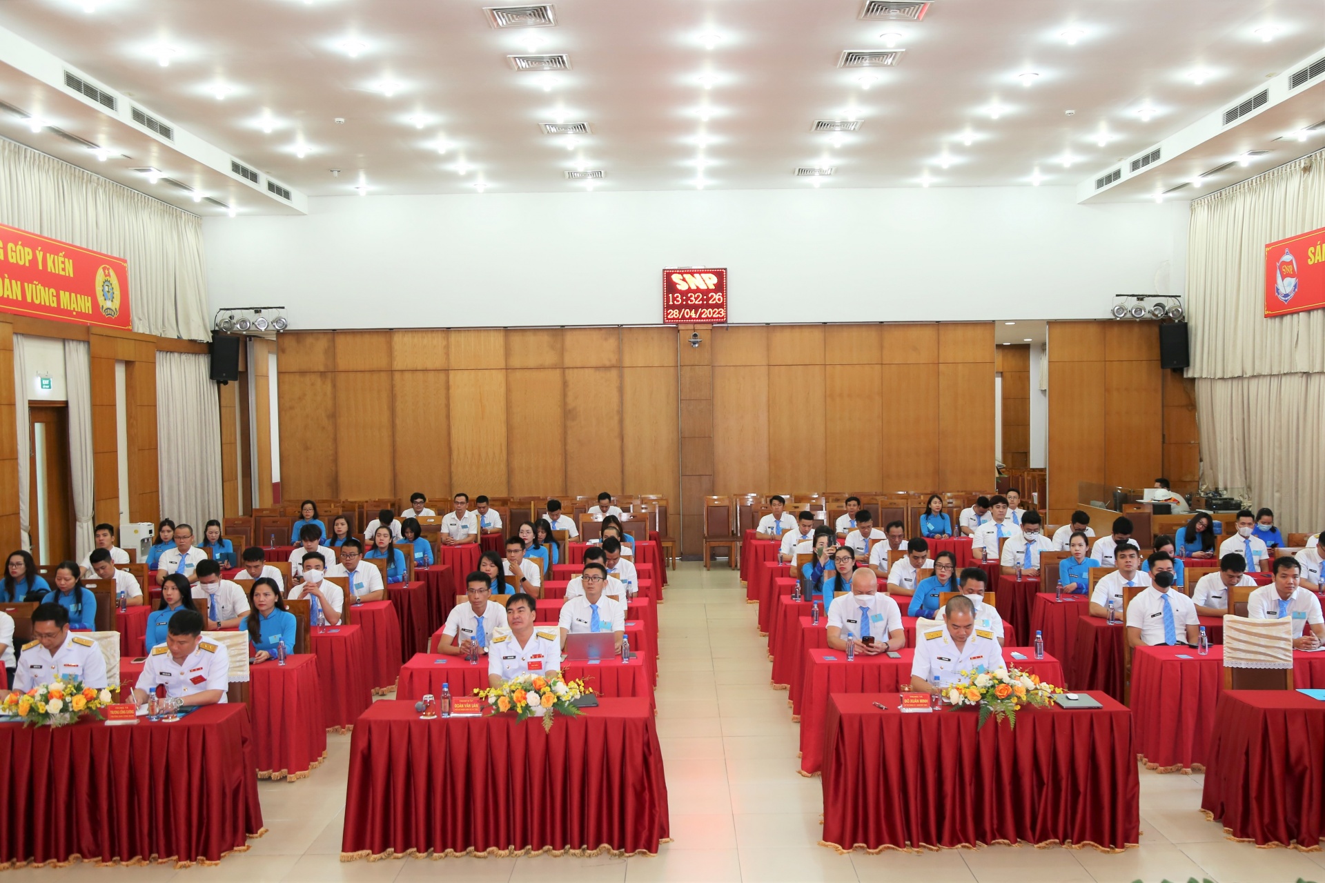 Công đoàn Trung tâm Dịch vụ Logistics Tân Cảng tổ chức Đại hội nhiệm kỳ 2023 - 2028
