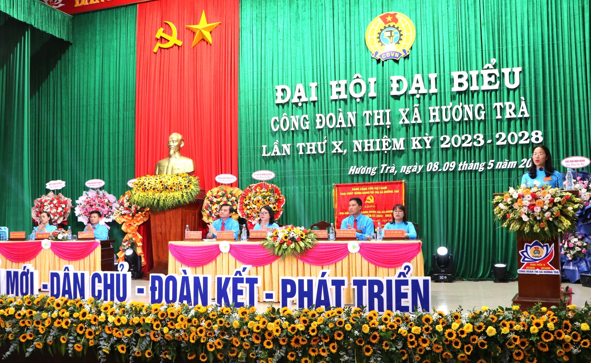 Thừa Thiên Huế: Tổ chức thành công đại hội công đoàn đầu tiên cấp trên trực tiếp cơ sở Thừa Thiên Huế: Tổ chức thành công đại hội công đoàn đầu tiên cấp trên trực tiếp cơ sở