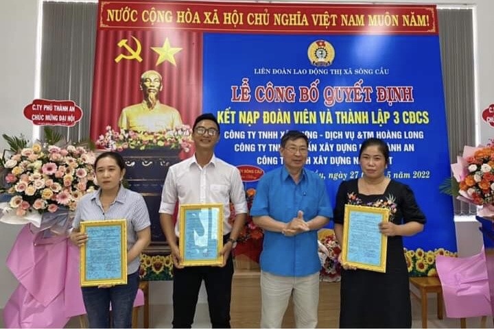 Phú Yên: Nỗ lực phát triển đoàn viên, thành lập công đoàn cơ sở Phú Yên: Nỗ lực phát triển đoàn viên, thành lập công đoàn cơ sở