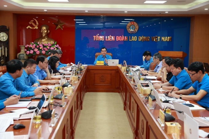 5 nội dung chính tại Hội nghị Đoàn Chủ tịch Tổng Liên đoàn lần thứ 34