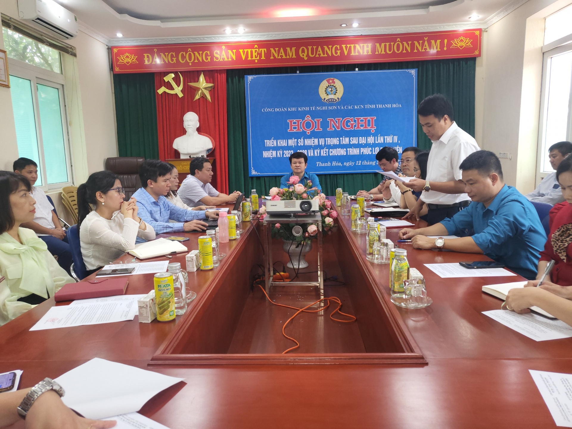 Hội nghị công đoàn khu kinh tế công Nghi Sơn và các khu công nghiệp tỉnh Thanh Hóa