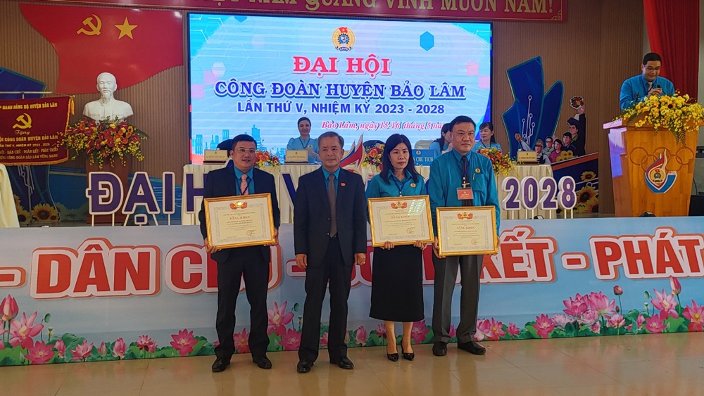 Công đoàn huyện Bảo Lâm đổi mới hoạt động trong tình hình mới Công đoàn huyện Bảo Lâm đổi mới hoạt động trong tình hình mới
