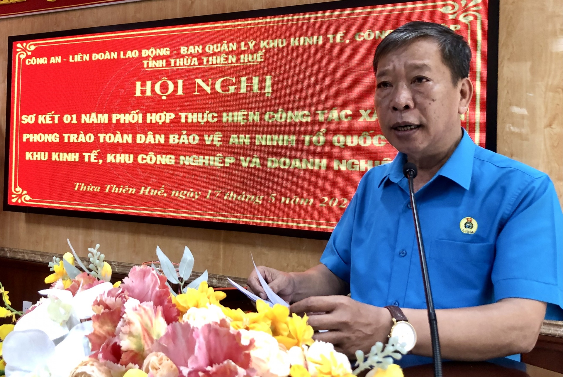 Thừa Thiên Huế: Nỗ lực xây dựng môi trường làm việc an toàn cho công nhân lao động