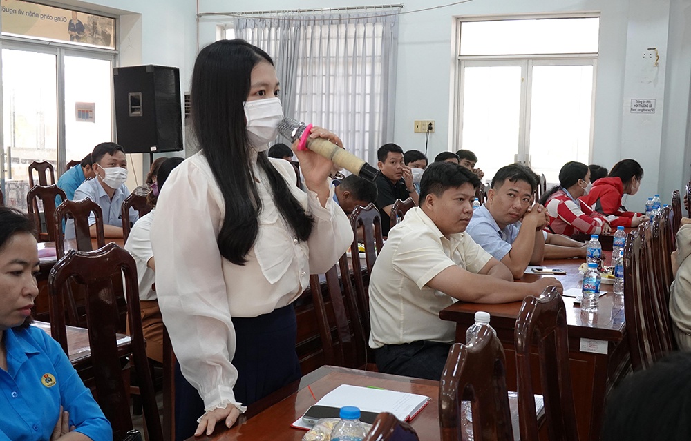 ĐBSCL: Nhiều kiến nghị thiết thực của người lao động gửi đến Quốc hội