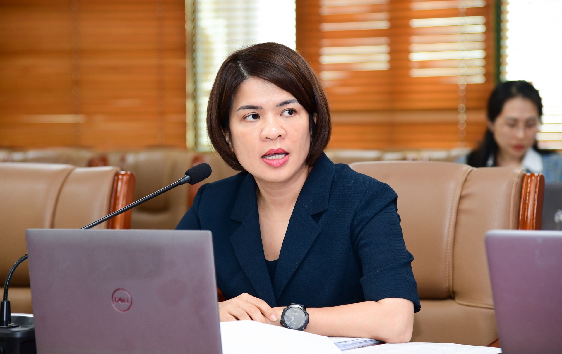 Bà Phạm Thị Thanh Hoài - Thành viên HĐQT cập nhật kết quả kinh doanh tích cực của VietinBank trong quý I/2023 Bà Phạm Thị Thanh Hoài - Thành viên HĐQT cập nhật kết quả kinh doanh tích cực của VietinBank trong quý I/2023