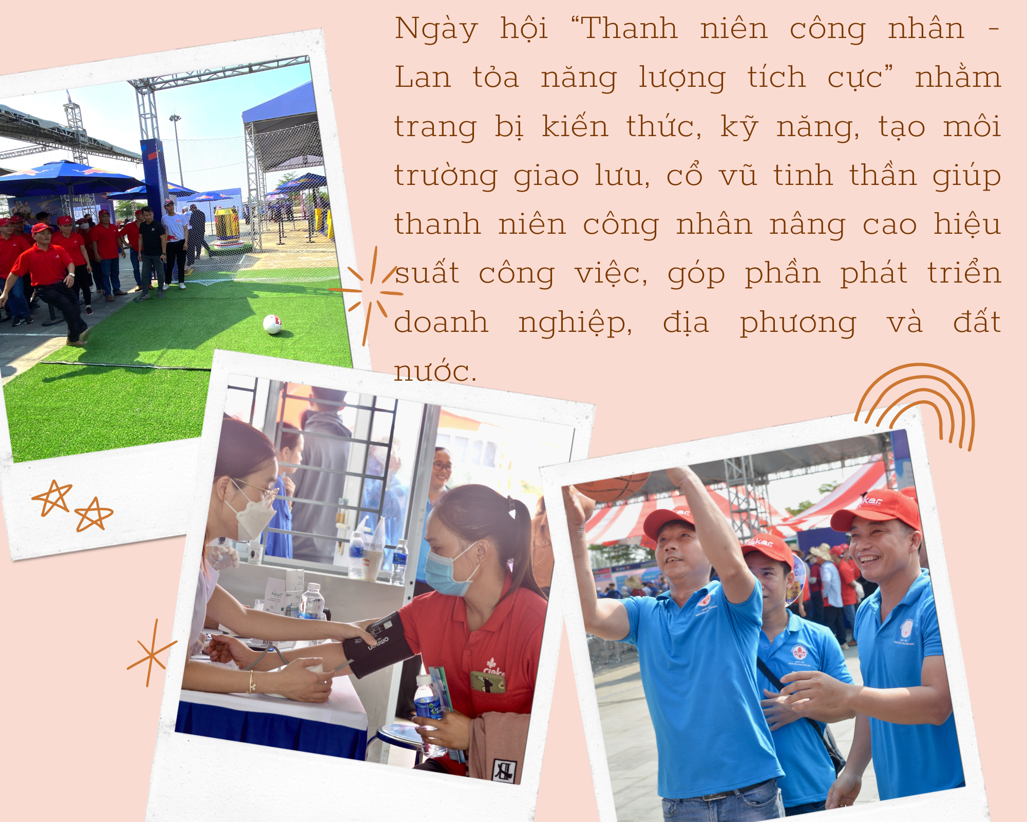Quảng Nam: Sôi động Ngày hội thanh niên công nhân lan tỏa năng lượng tích cực Quảng Nam: Sôi động Ngày hội thanh niên công nhân lan tỏa năng lượng tích cực
