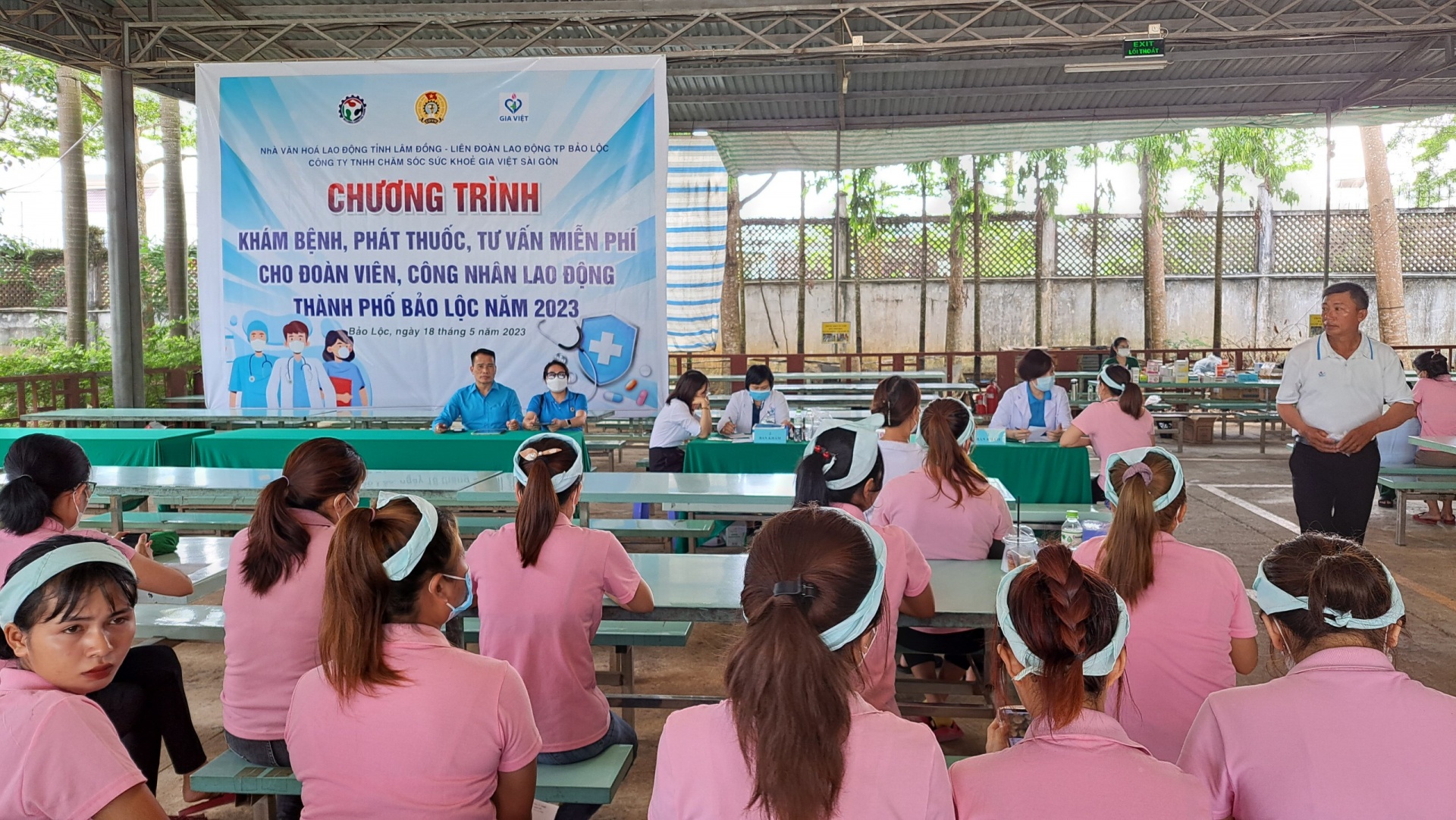 Công đoàn Lâm Đồng chăm sóc sức khỏe đoàn viên, người lao động Công đoàn Lâm Đồng chăm sóc sức khỏe đoàn viên, người lao động