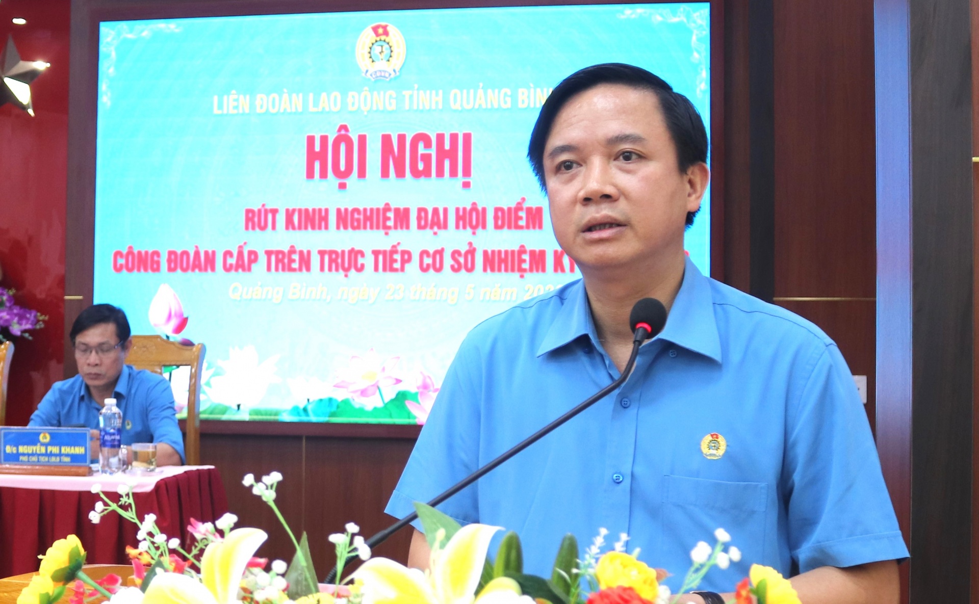 LĐLĐ tỉnh Quảng Bình tổ chức rút kinh nghiệm đại hội điểm cấp trên trực tiếp cơ sở LĐLĐ tỉnh Quảng Bình tổ chức rút kinh nghiệm đại hội điểm cấp trên trực tiếp cơ sở