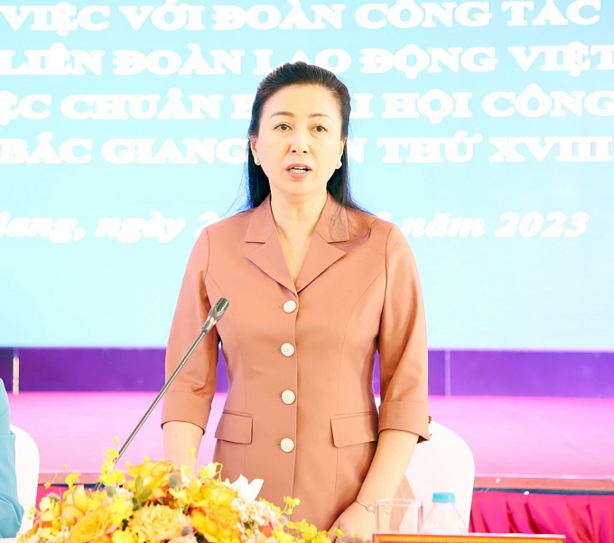 Chuẩn bị tốt các điều kiện tổ chức Đại hội Công đoàn tỉnh làm điểm của cả nước Chuẩn bị tốt các điều kiện tổ chức Đại hội Công đoàn tỉnh làm điểm của cả nước