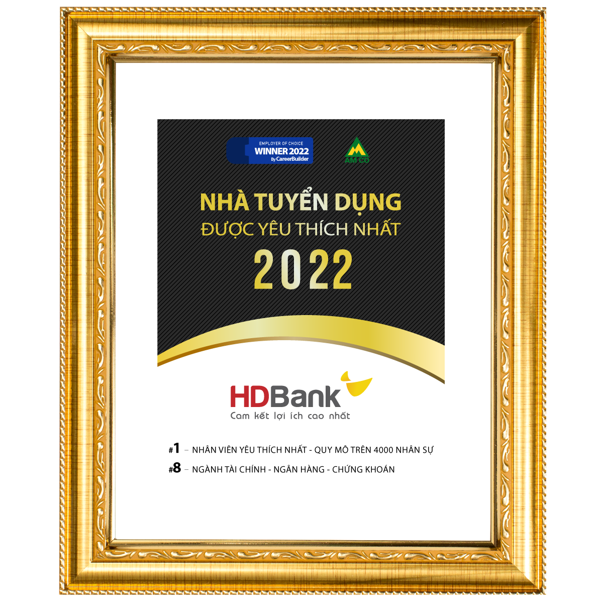 HDBank được vinh danh Top 1 Nhà tuyển dụng được yêu thích nhất trên thị trường HDBank được vinh danh Top 1 Nhà tuyển dụng được yêu thích nhất trên thị trường