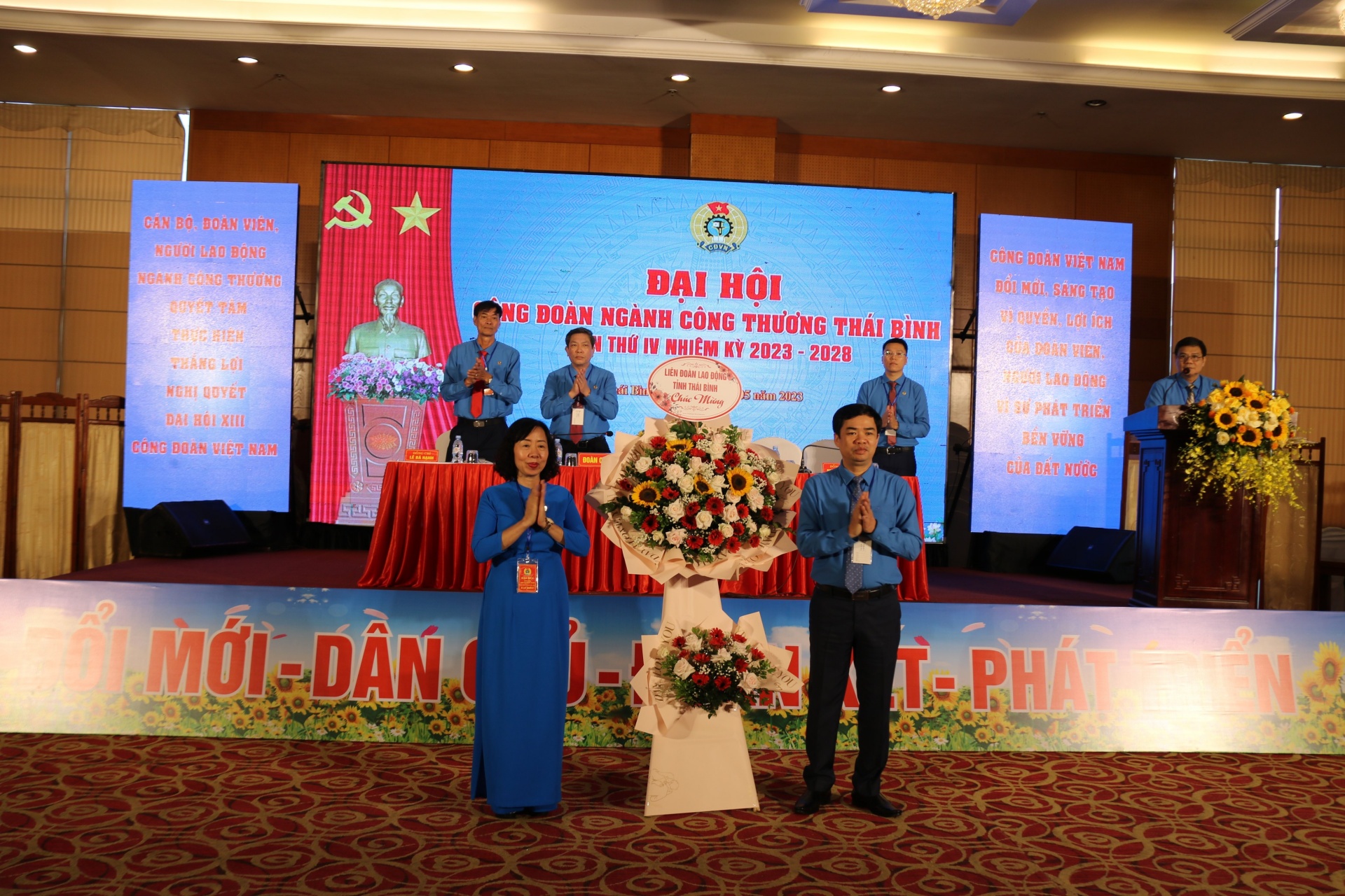 Đại hội Công đoàn ngành Công thương Thái Bình lần thứ IV, nhiệm kỳ 2023 - 2028
