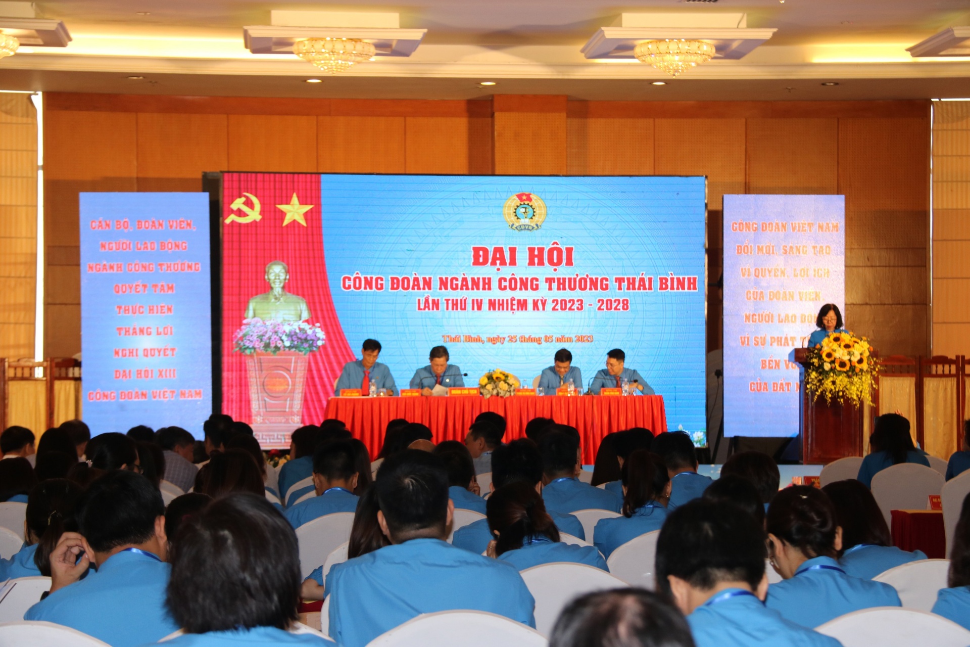 Đại hội Công đoàn ngành Công thương Thái Bình lần thứ IV, nhiệm kỳ 2023 - 2028