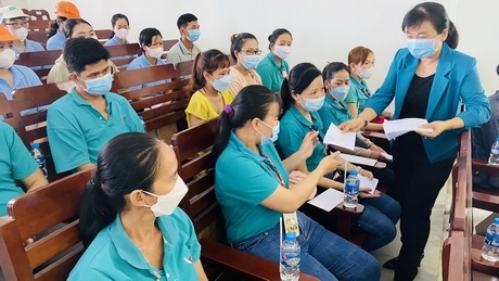 Vĩnh Long: Lao động phải an toàn, an toàn để lao động