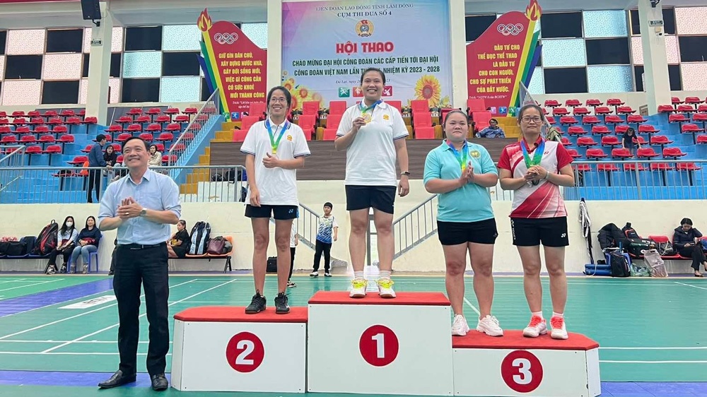 Sôi nổi hội thao chào mừng Đại hội Công đoàn tỉnh Lâm Đồng