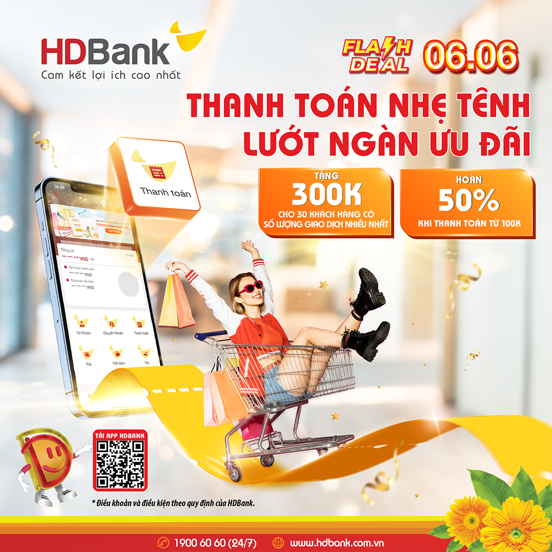 Sung túc như App HDBank, miệt mài “chào sân” tính năng mới và luôn ngập tràn ưu đãi