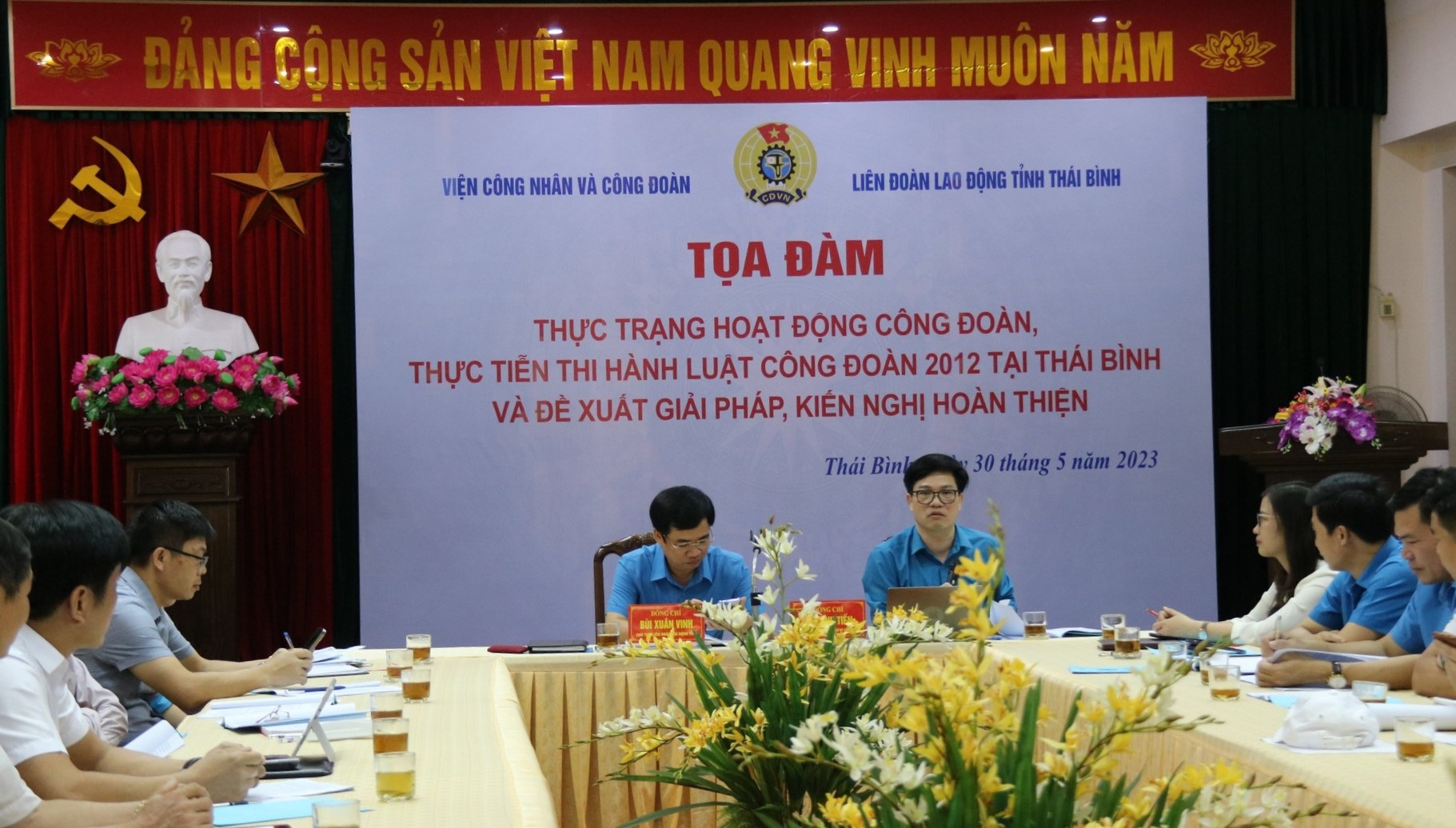 Thái Bình: Từ thực tiễn hoạt động hướng tới hoàn thiện Luật Công đoàn Thái Bình: Từ thực tiễn hoạt động hướng tới hoàn thiện Luật Công đoàn