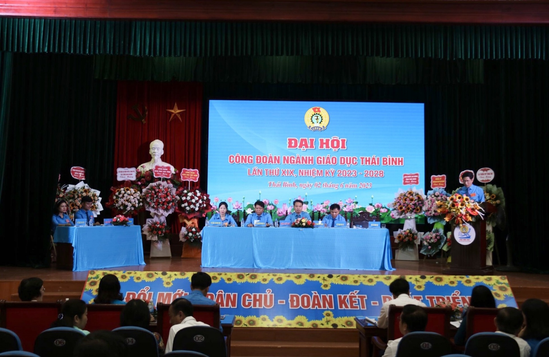 Đại hội Công đoàn ngành Giáo dục Thái Bình lần thứ XIX, nhiệm kỳ 2023 - 2028