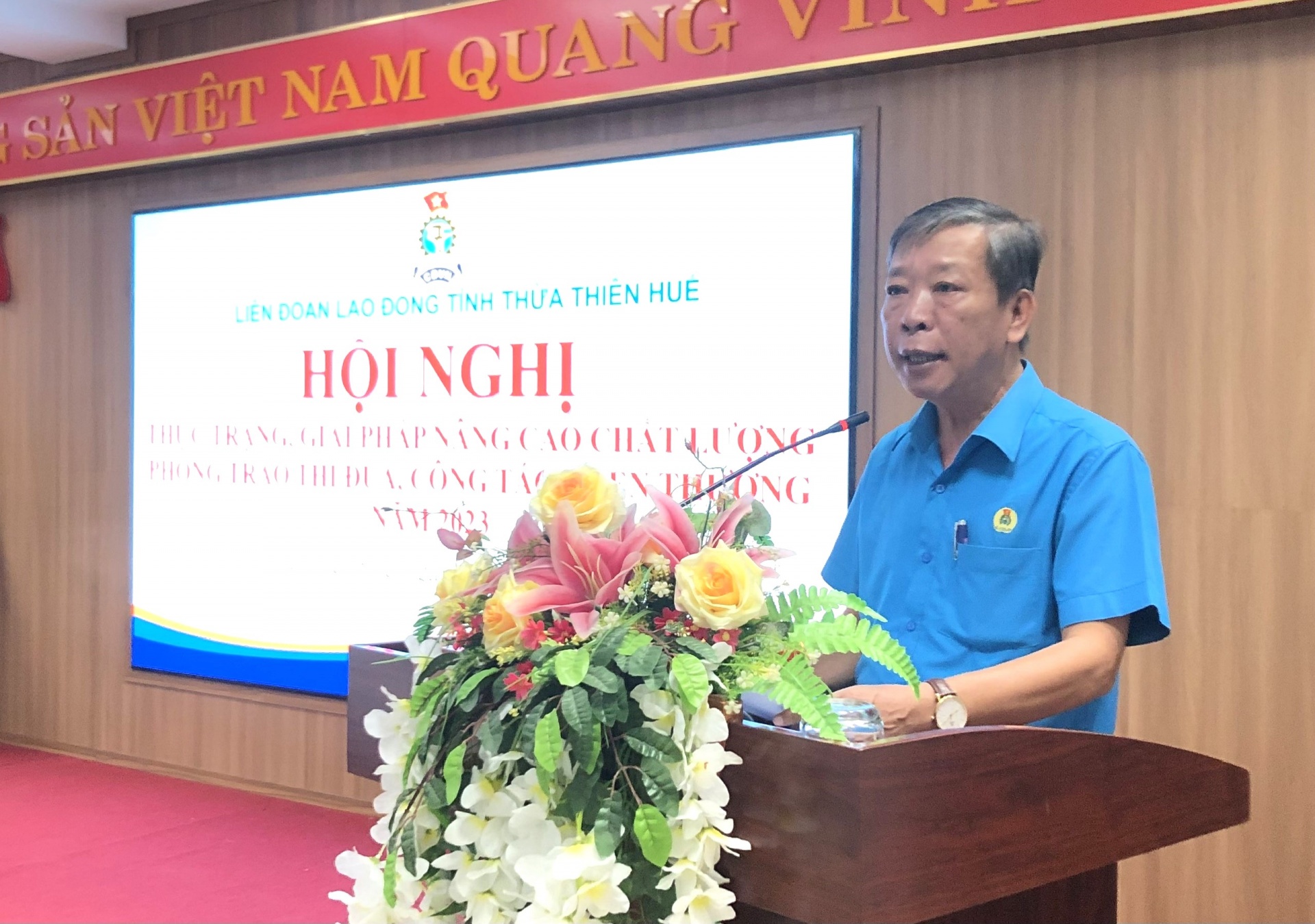 LĐLĐ tỉnh Thừa Thiên Huế: Nâng cao chất lượng phong trào thi đua, khen thưởng LĐLĐ tỉnh Thừa Thiên Huế: Nâng cao chất lượng phong trào thi đua, khen thưởng