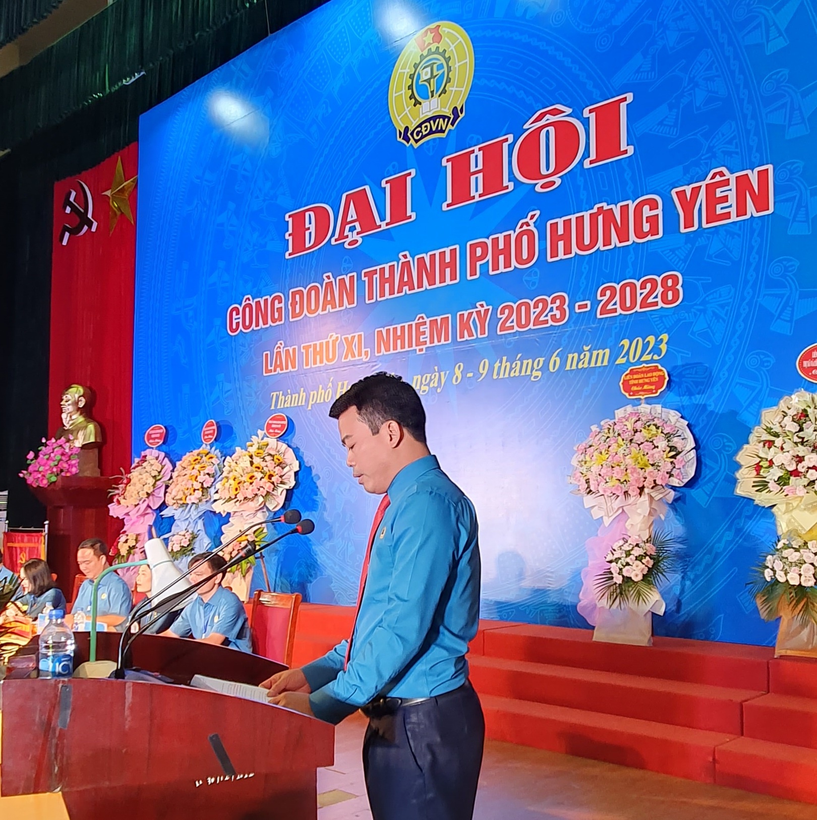 Đại hội Công đoàn thành phố Hưng Yên khóa XI, nhiệm kỳ 2023 - 2028 Đại hội Công đoàn thành phố Hưng Yên khóa XI, nhiệm kỳ 2023 - 2028