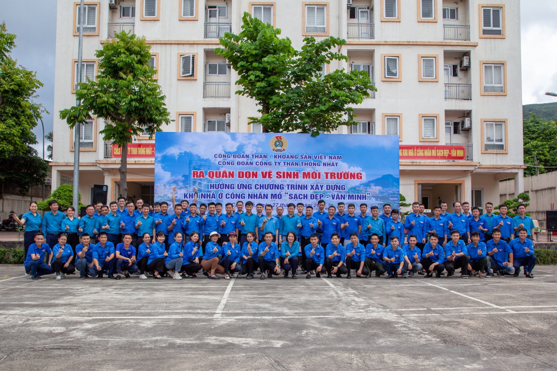 Công đoàn TKV: Xây dựng Khu tập thể công nhân “Sạch đẹp - Văn minh” Công đoàn TKV: Xây dựng Khu tập thể công nhân “Sạch đẹp - Văn minh”