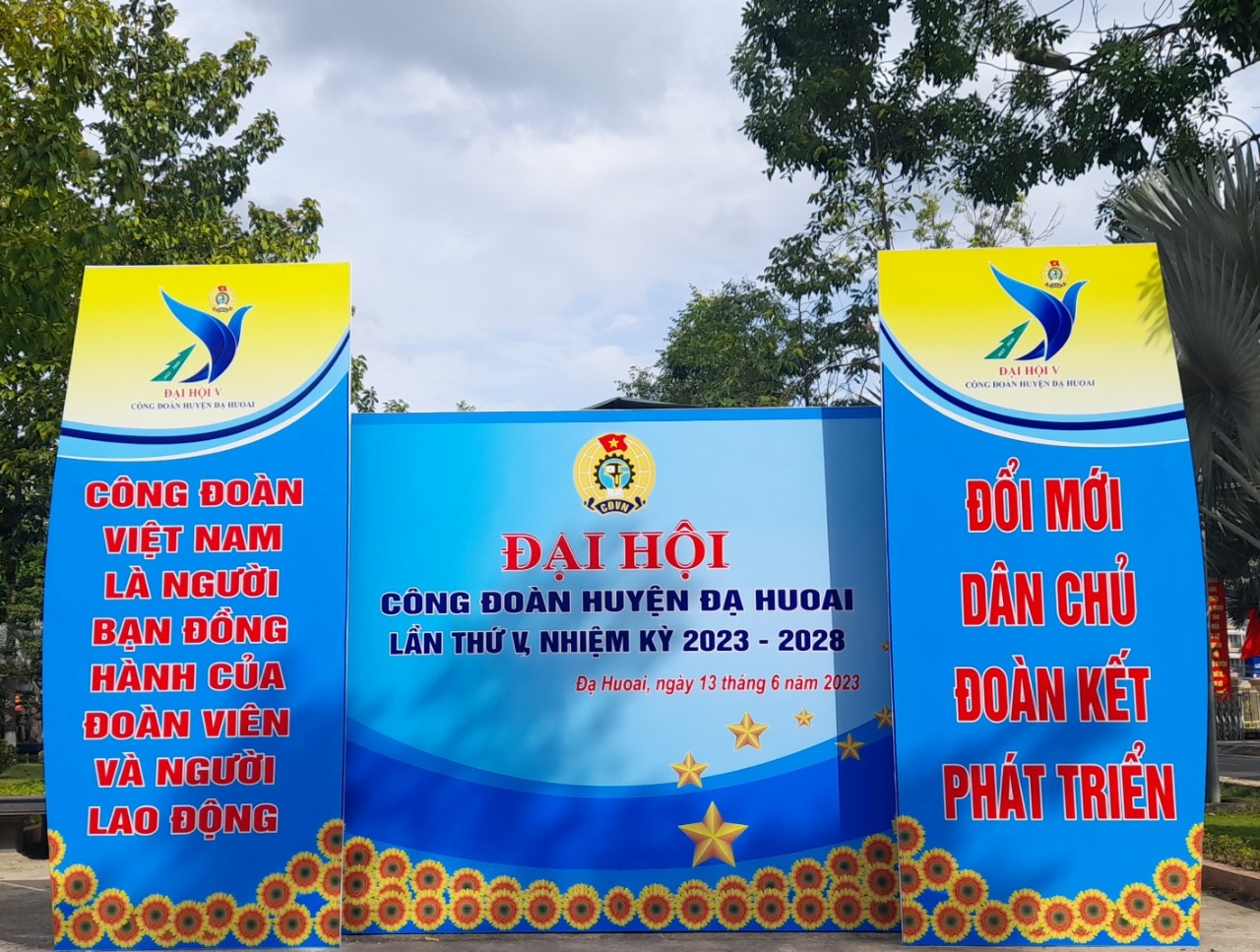 Công đoàn huyện Đạ Huoai luôn đồng hành cùng đoàn viên, người lao động