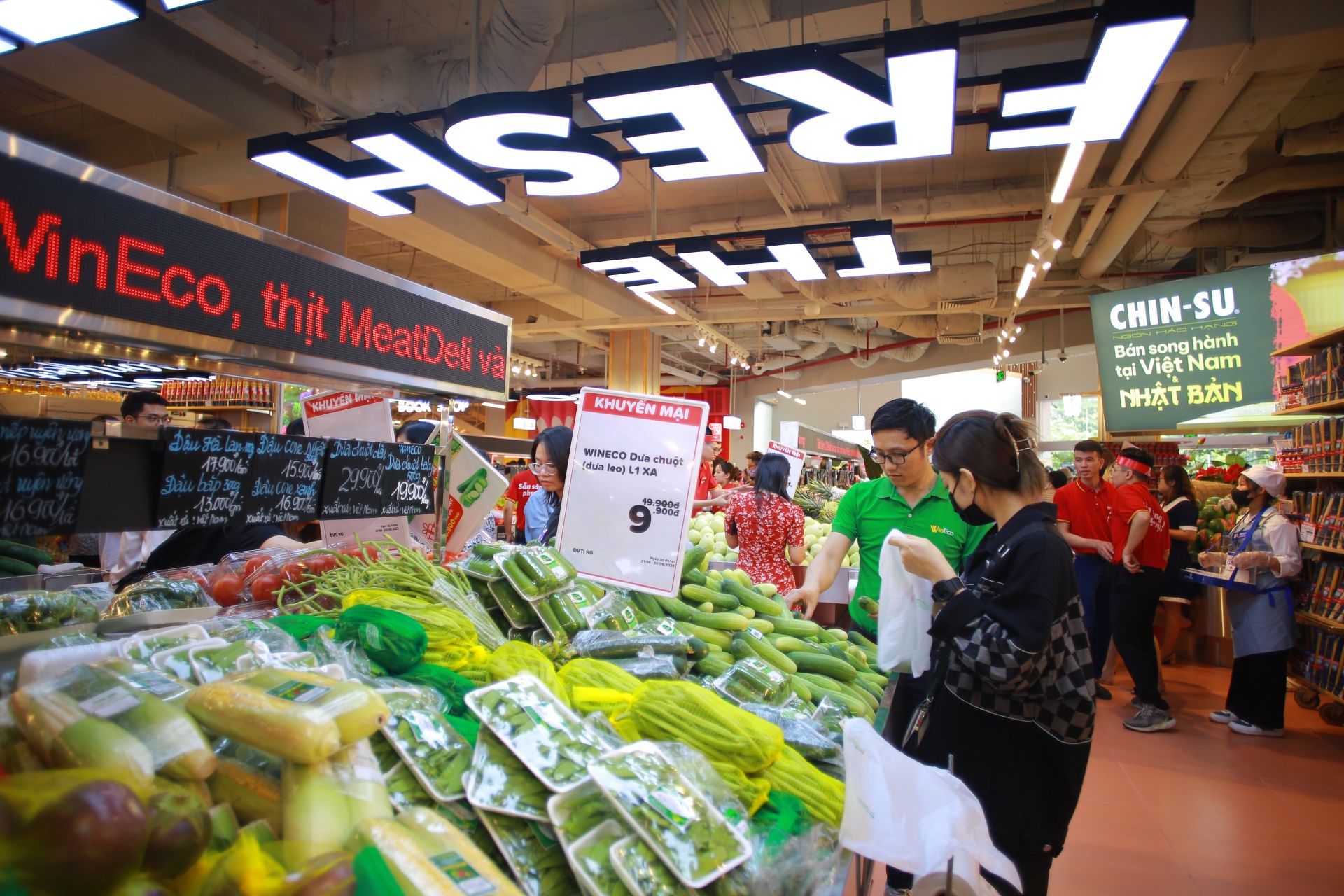 Đầu tư khủng, WinCommerce nâng cấp WinMart Thăng Long theo mô hình trải nghiệm mới