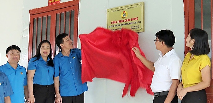 Mỗi CĐCS một công trình, phần việc ý nghĩa chào mừng đại hội công đoàn các cấp