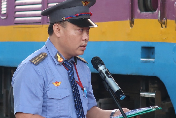 Khai trương đoàn tàu tuyên truyền chào mừng Đại hội XVI Công đoàn Đường sắt Việt Nam