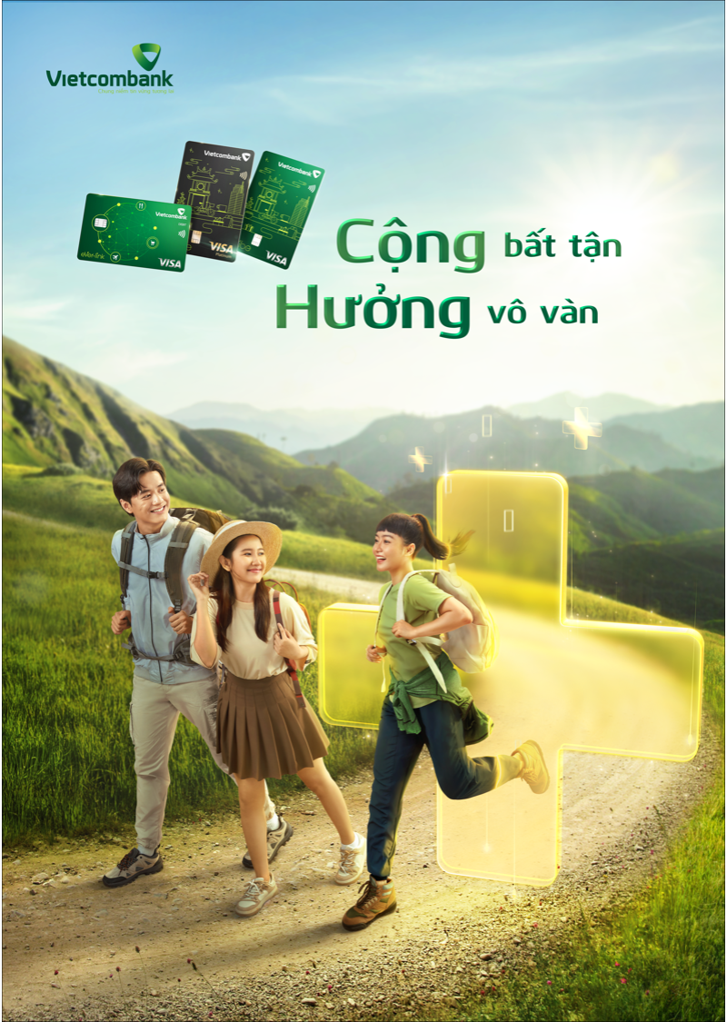 Bộ ba sản phẩm thẻ Vietcombank thương hiệu Visa hoàn toàn mới Bộ ba sản phẩm thẻ Vietcombank thương hiệu Visa hoàn toàn mới