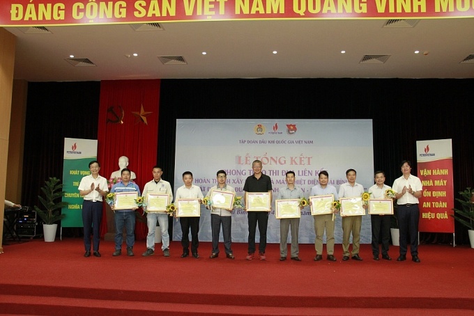 Tổng kết Phong trào thi đua liên kết tại dự án Nhà máy Nhiệt điện Thái Bình 2