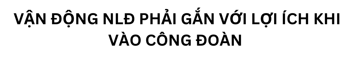 Phát triển đoàn viên, thành lập công đoàn cơ sở ở khu vực tư nhân: "Đừng thấy khó mà buông" Phát triển đoàn viên, thành lập công đoàn cơ sở ở khu vực tư nhân: "Đừng thấy khó mà buông"