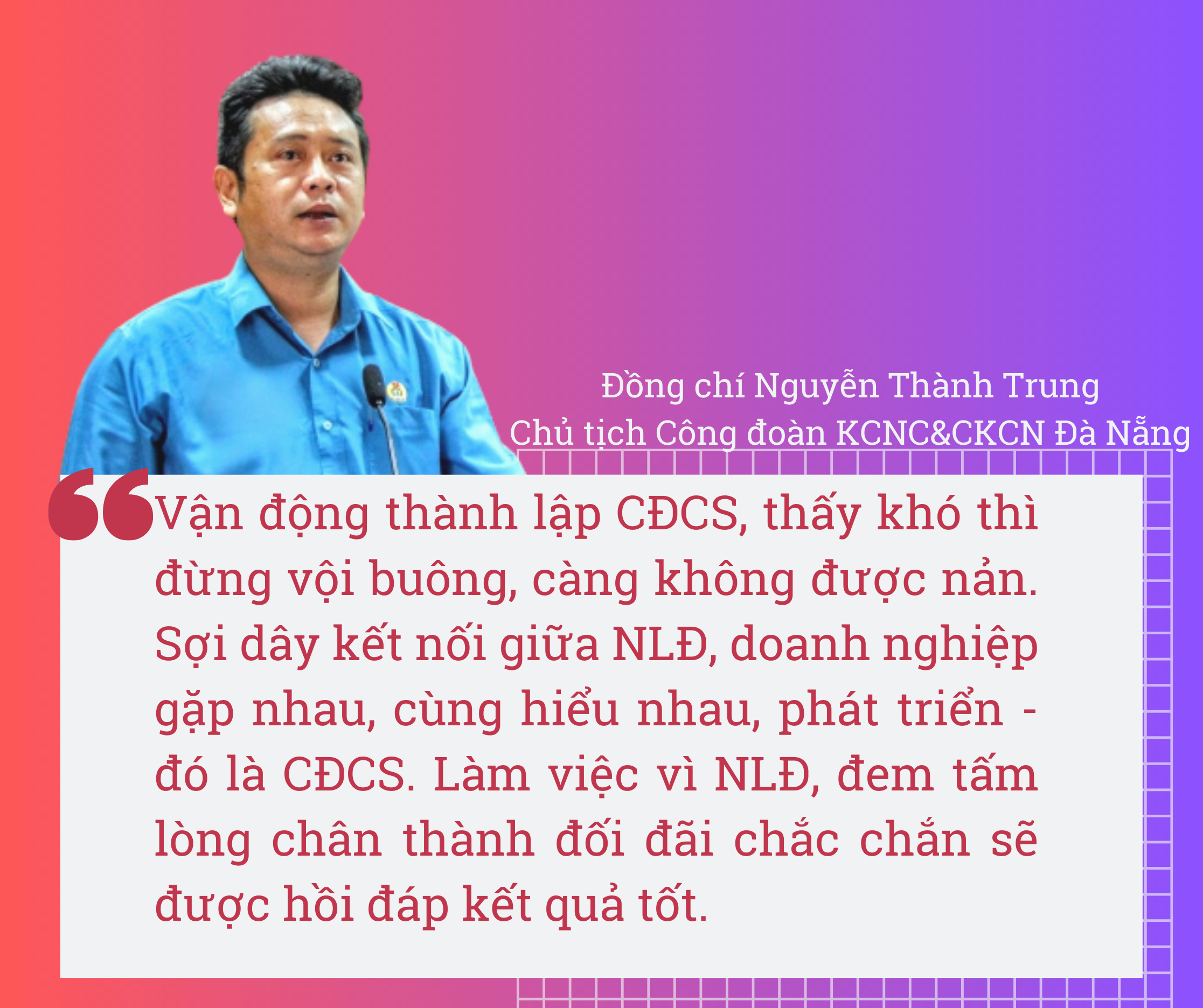 Phát triển đoàn viên, thành lập công đoàn cơ sở ở khu vực tư nhân: "Đừng thấy khó mà buông" Phát triển đoàn viên, thành lập công đoàn cơ sở ở khu vực tư nhân: "Đừng thấy khó mà buông"