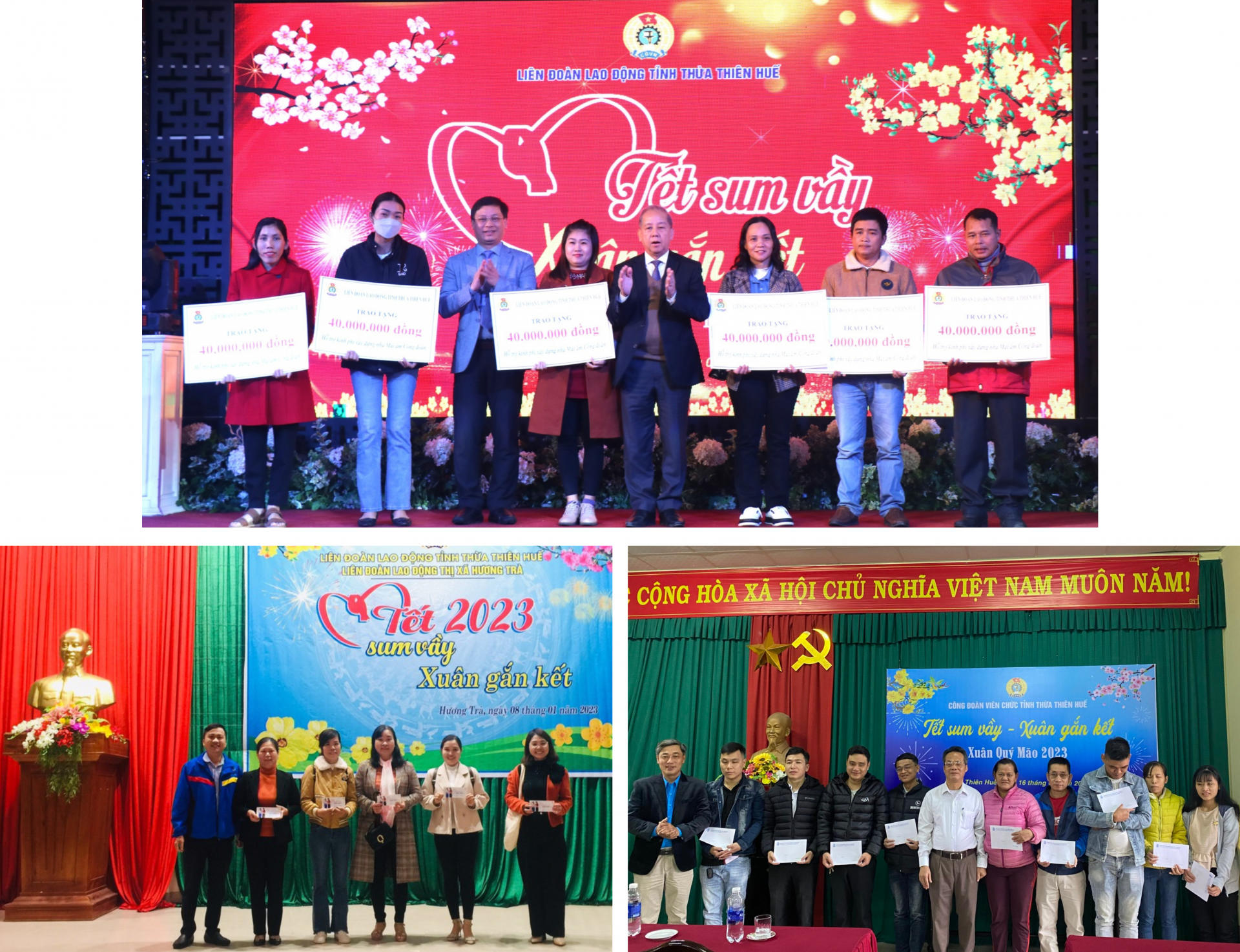 Công đoàn Thừa Thiên Huế: Hơn 11 tỉ đồng chăm lo đoàn viên, NLĐ trong 6 tháng đầu năm Công đoàn Thừa Thiên Huế: Hơn 11 tỉ đồng chăm lo đoàn viên, NLĐ trong 6 tháng đầu năm