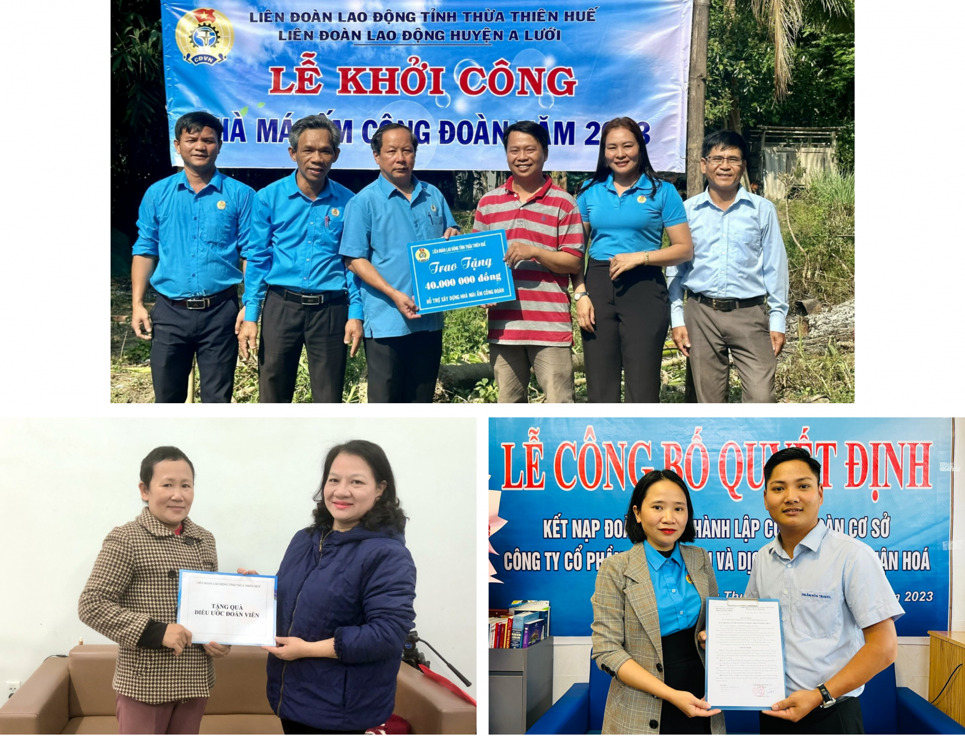 Công đoàn Thừa Thiên Huế: Hơn 11 tỉ đồng chăm lo đoàn viên, NLĐ trong 6 tháng đầu năm