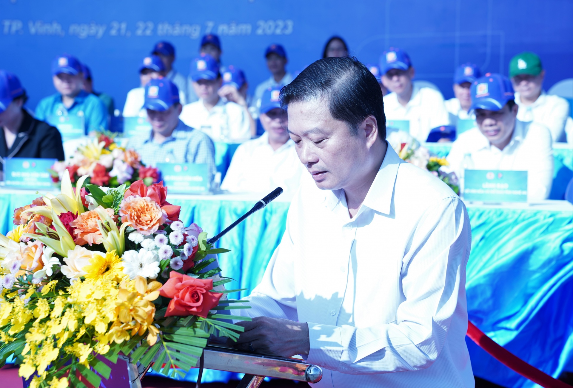 Khai mạc Hội thao CNVCLĐ Petrolimex khu vực Bắc Trung Bộ năm 2023 Khai mạc Hội thao CNVCLĐ Petrolimex khu vực Bắc Trung Bộ năm 2023