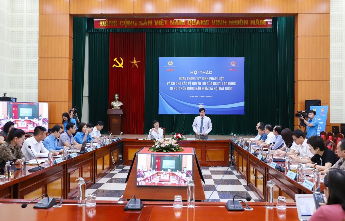 Nên tạo điều kiện cho tổ chức Công đoàn cơ sở có thể khởi kiện doanh nghiệp nợ BHXH Nên tạo điều kiện cho tổ chức Công đoàn cơ sở có thể khởi kiện doanh nghiệp nợ BHXH
