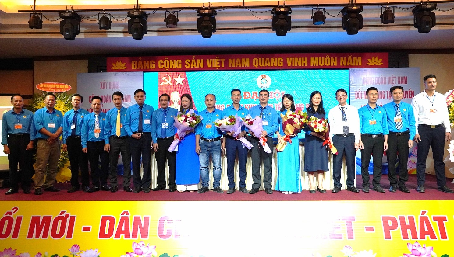 Công đoàn Khu Kinh tế Quảng Bình: Phấn đấu kết nạp 1.500 đoàn viên trong nhiệm kỳ mới