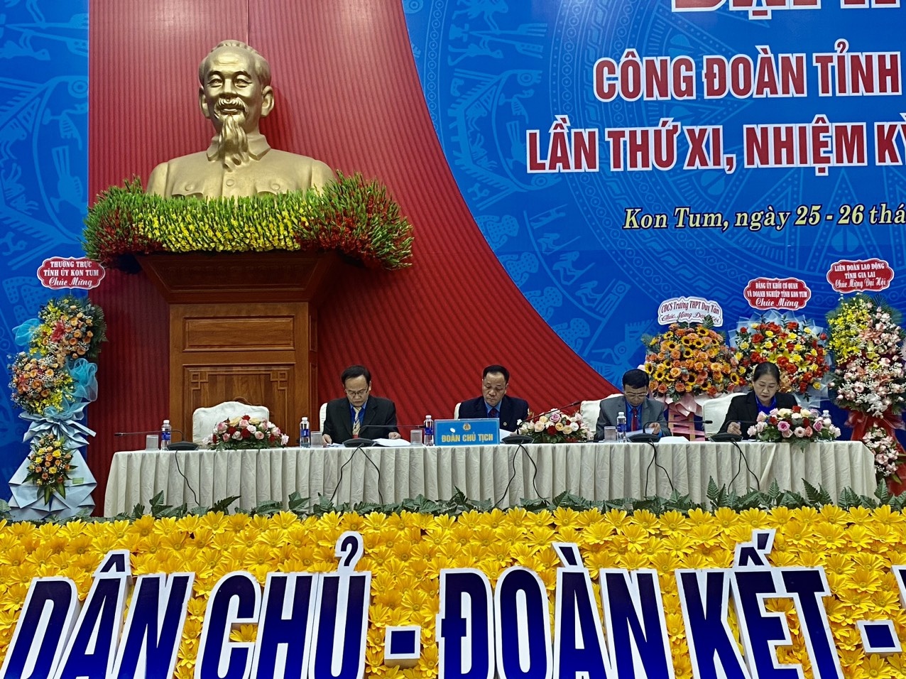 Đại hội XI Công đoàn tỉnh Kon Tum: Những dấu ấn nhiệm kỳ 2018 – 2023 Đại hội XI Công đoàn tỉnh Kon Tum: Những dấu ấn nhiệm kỳ 2018 – 2023