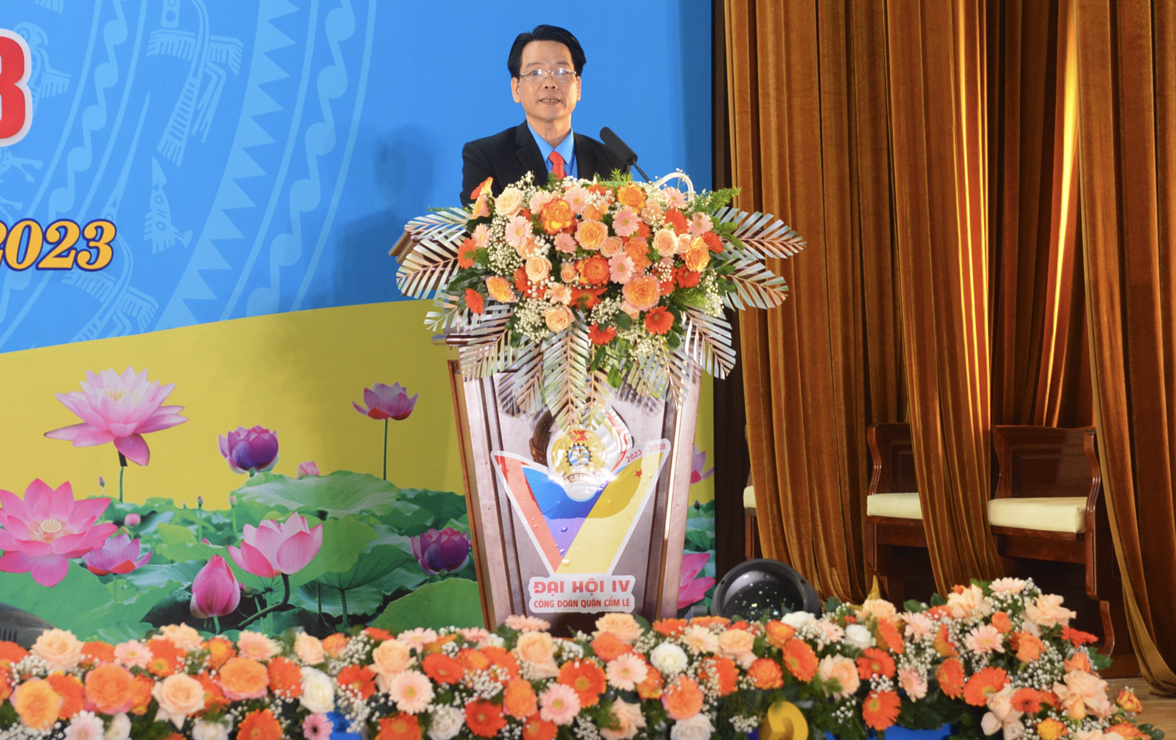 Đồng chí Lê Trọng Nguyên tái đắc cử Chủ tịch LĐLĐ quận Cẩm Lệ Đồng chí Lê Trọng Nguyên tái đắc cử Chủ tịch LĐLĐ quận Cẩm Lệ