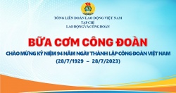bua com cong doan