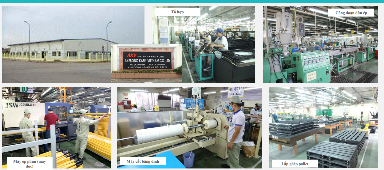 Công ty TNHH Akebono Kasei Việt Nam tuyển dụng công nhân chính thức và thời vụ