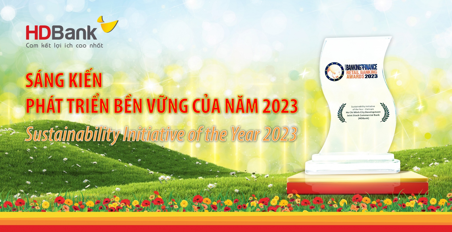 HDBank - ngân hàng duy nhất tại Việt Nam vừa được vinh danh về phát triển bền vững HDBank - ngân hàng duy nhất tại Việt Nam vừa được vinh danh về phát triển bền vững
