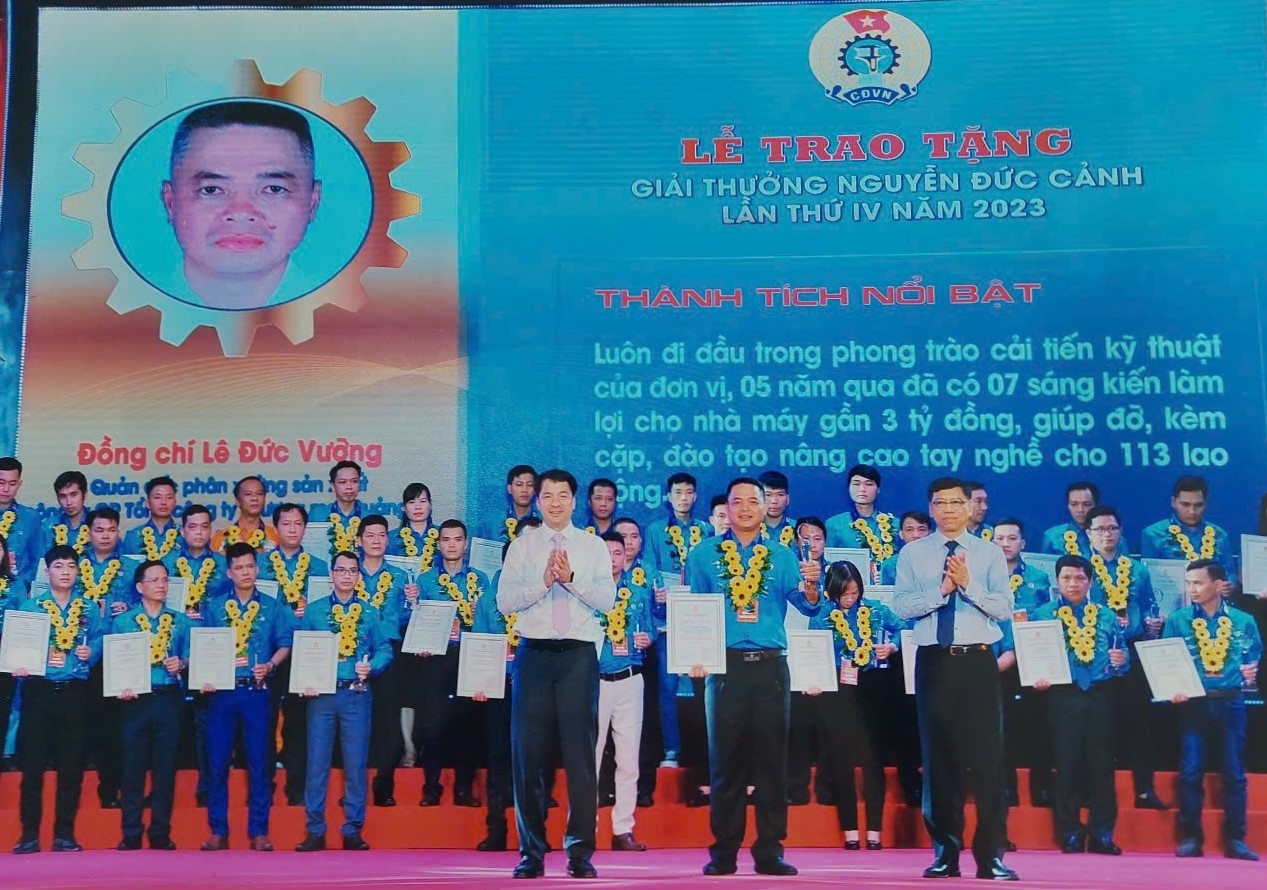 Quản đốc xưởng sản xuất có nhiều sáng kiến làm lợi hàng tỷ đồng cho doanh nghiệp