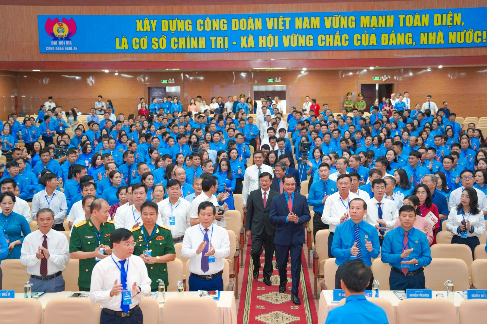 Đại hội Công đoàn tỉnh Nghệ An lần thứ XIX: Trang trọng, đổi mới, ấn tượng