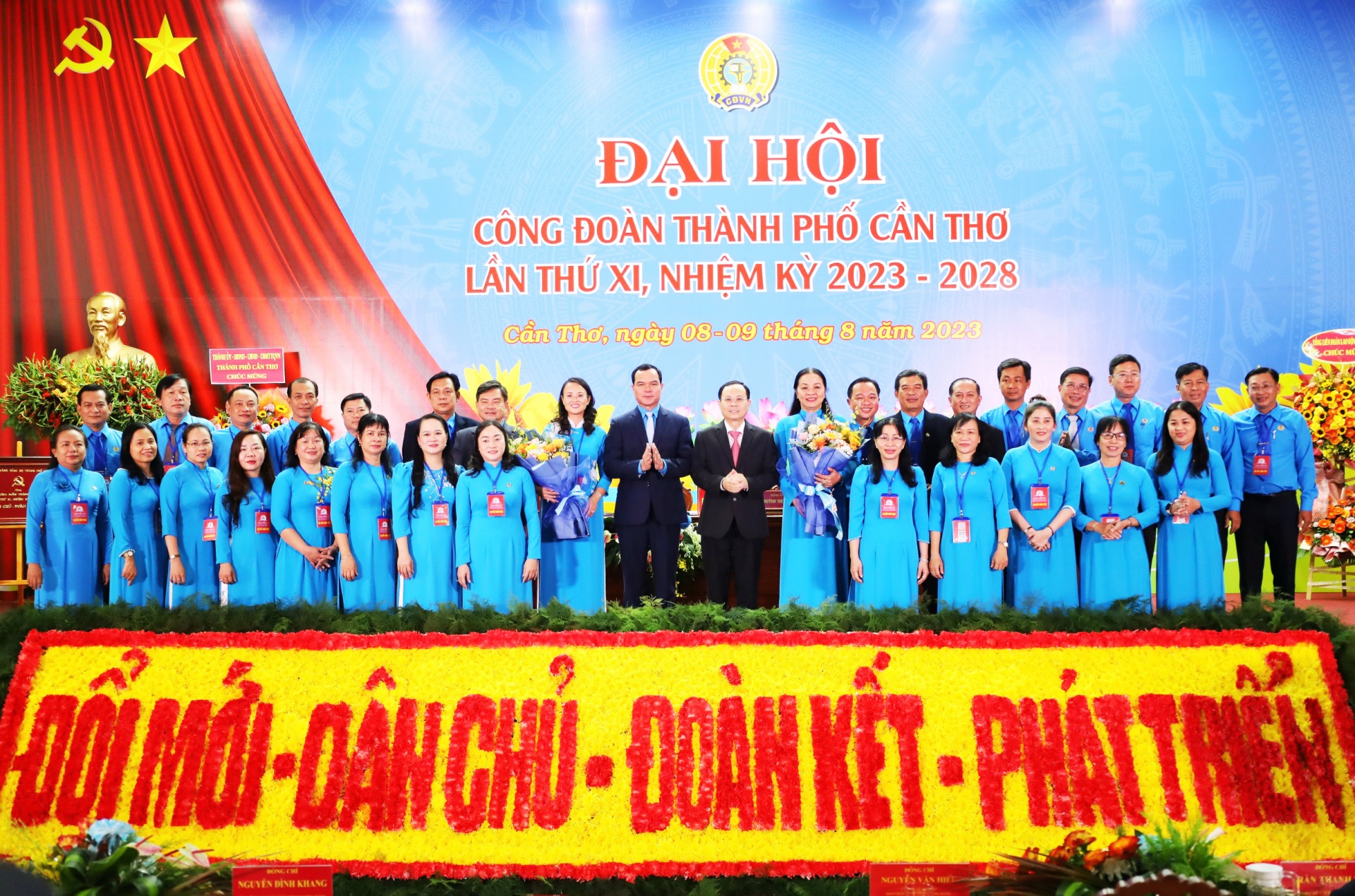 Đồng chí Lê Thị Sương Mai tái đắc cử Chủ tịch LĐLĐ TP Cần Thơ