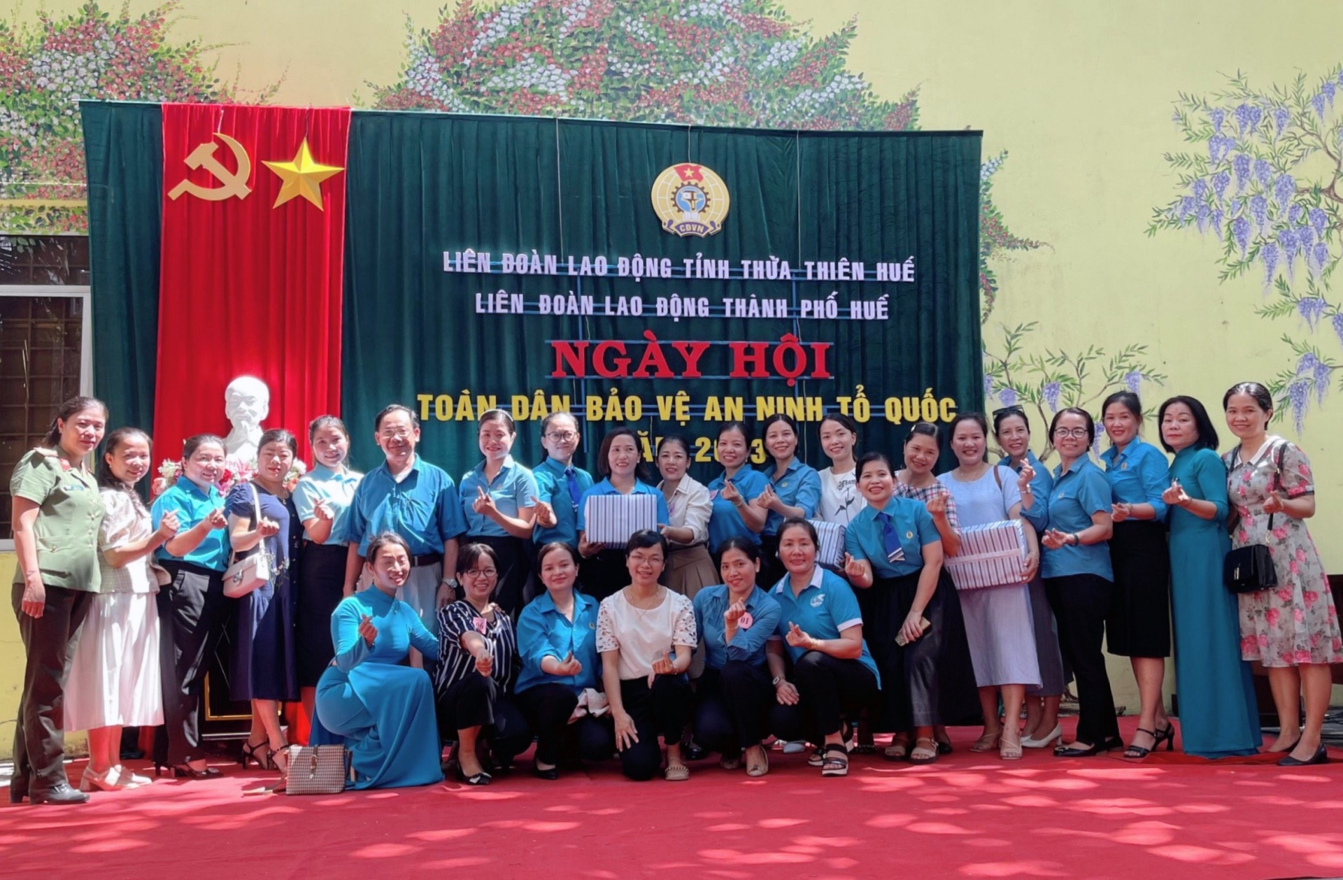 Mỗi đoàn viên, người lao động là một nhân tố bảo vệ an ninh Tổ quốc