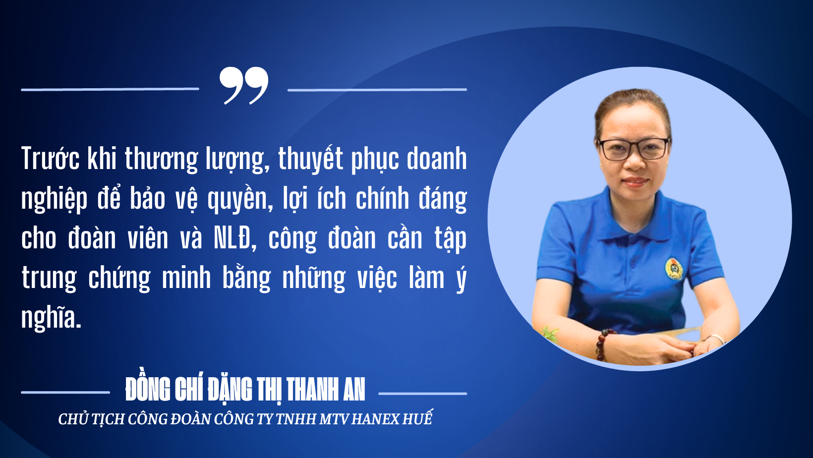 Chia sẻ của những cán bộ công đoàn tiêu biểu, tận tâm cống hiến vì đoàn viên và NLĐ