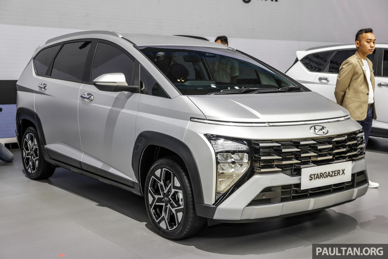 Hyundai Stargazer X ra mắt, đối thủ Mitsubishi Xpander Cross Hyundai Stargazer X là mẫu MPV lai SUV.